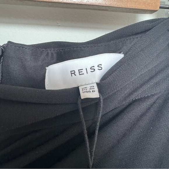 NWT Reiss Tamara Zip Detail pencil skirt formal office siren core 6 - Picture 4 of 6